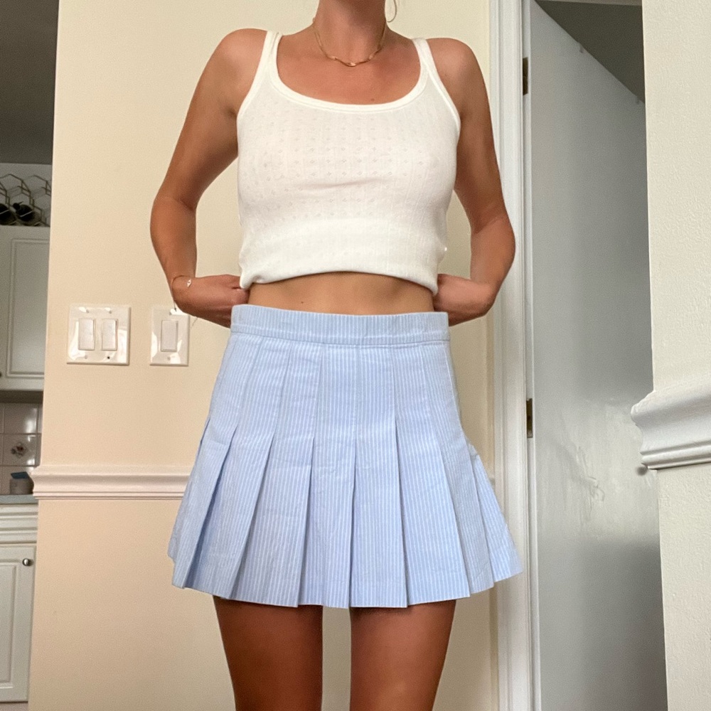 Zara tennis mini skirt